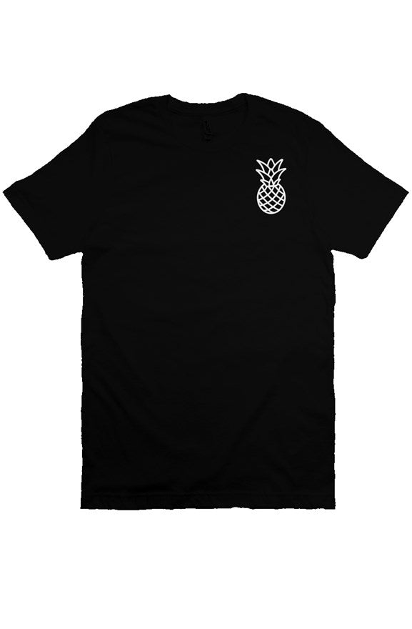 White on Black T-Shirt