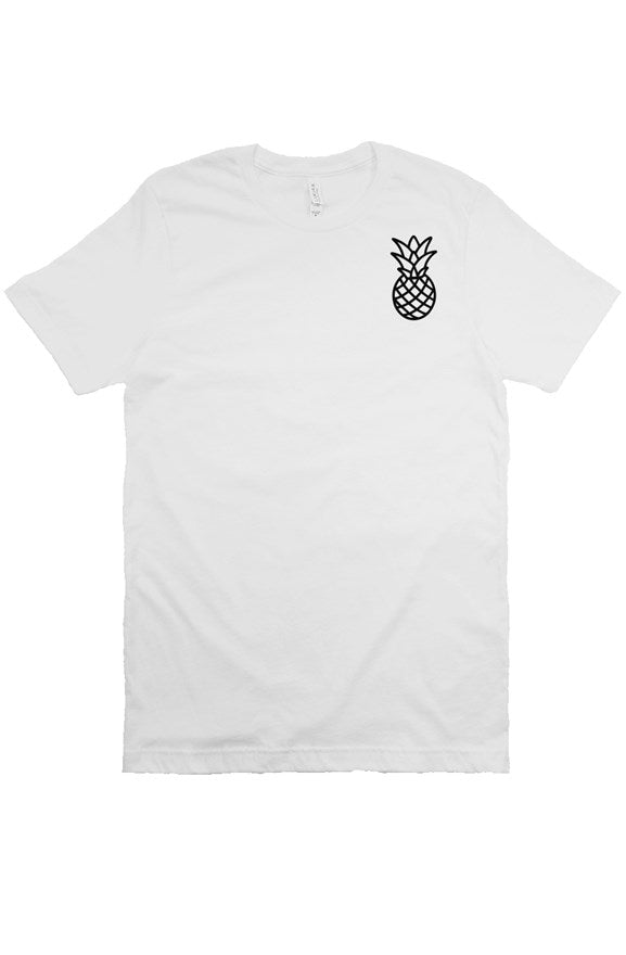 Black on White T-Shirt