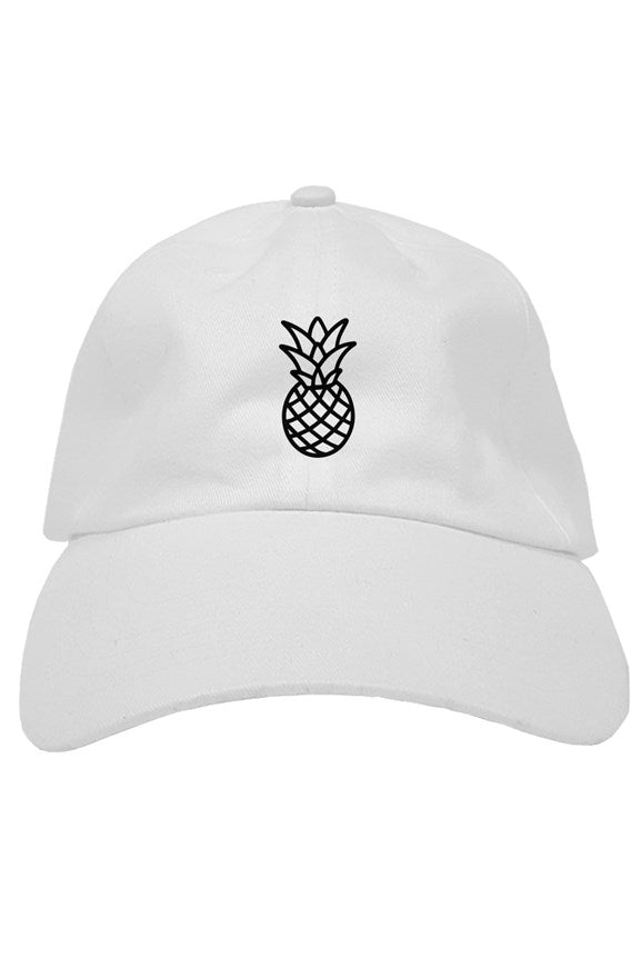 Black on White Baseball Cap