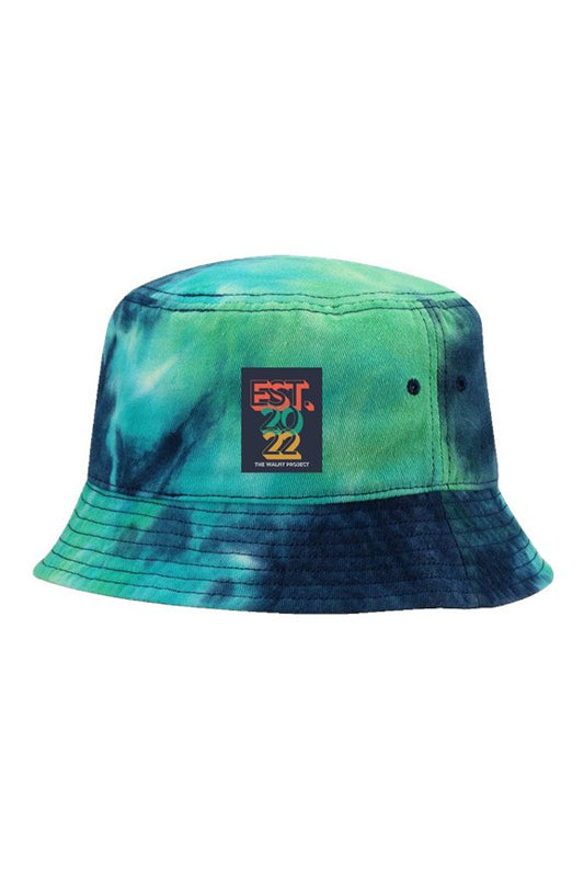 Ocean Tie-Dye Bucket Cap